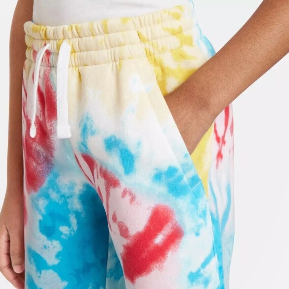 Nike Kids Colorful Tie-Dye Shorts